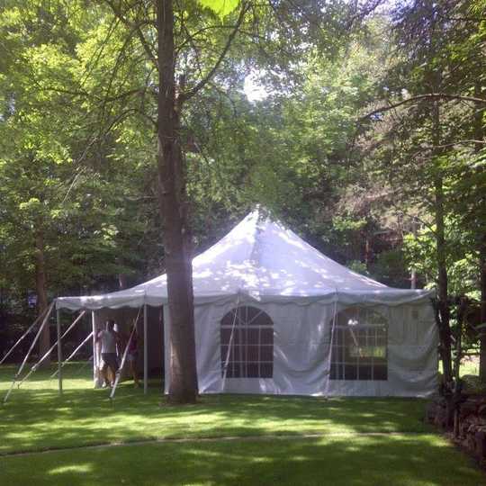Rebel Tents Tent rentals for backyard parties