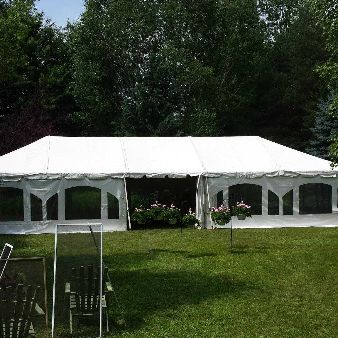 Rebel Tents Tent rentals for backyard parties